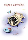25+ Pug Birthday Card Pics