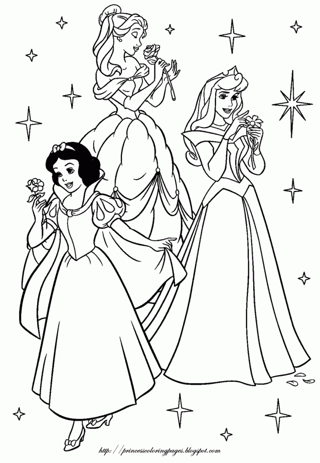 Download Princess Coloring Pages Pdf - Coloring Home