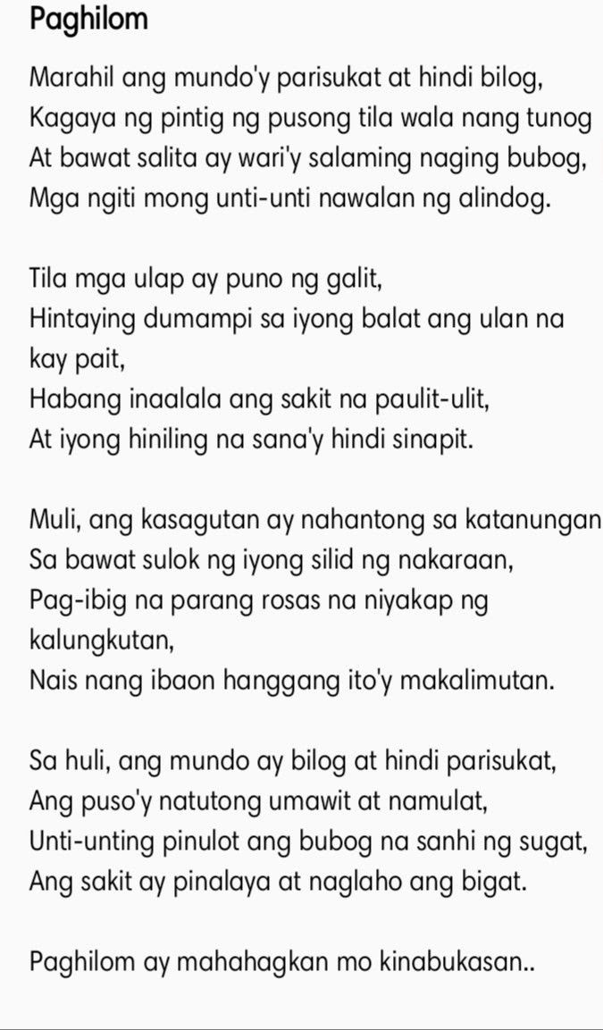 Tanaga Kahulugan At Mga Halimbawa