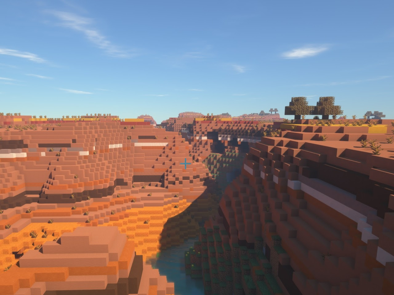 マイクラ日記 その7 メサ ジャングルバイオーム探し