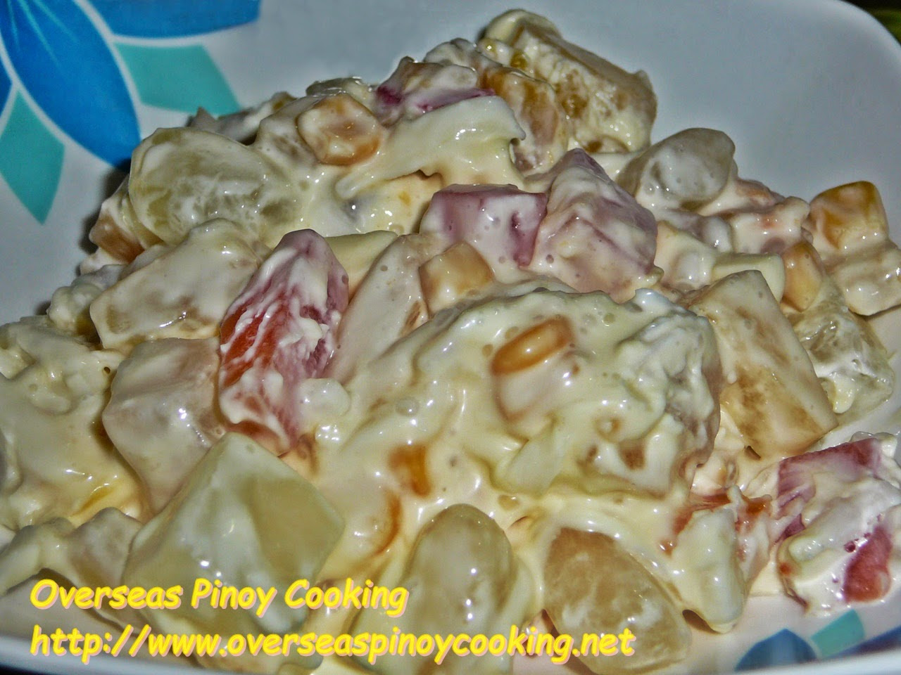 Cheesy Buko Fruit Salad