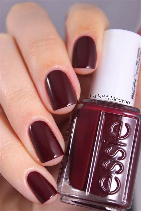 Nail Colors Maroon