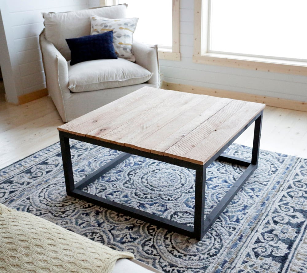 Ana White | Industrial Style Coffee Table as seen on DIY ...