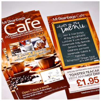 Cafe leaflet design Cafe flyer designs Cafe leaflet design Cafe flyer designs