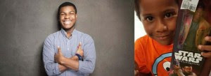 John Boyega, o Finn Star Wars manda mensagem para fã mirim brasileiro