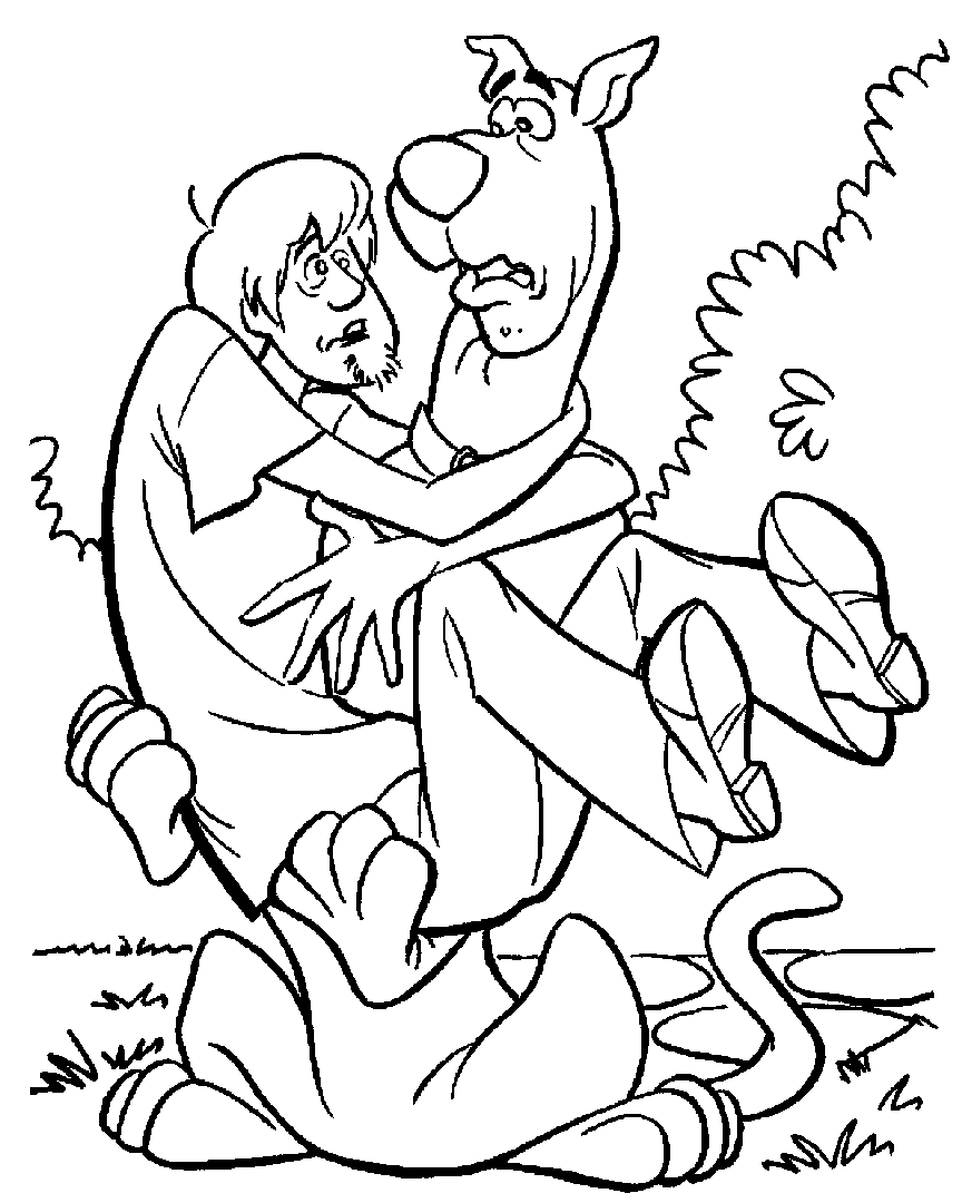 Free Printable Scooby Doo Coloring Pages For Kids