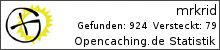 Opencaching.de-Statistik von mrkrid