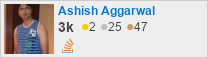 profile for Ashish Aggarwal on Stack Exchange, a network of free, community-driven Q&A sites