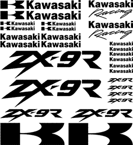 kawasaki decal
