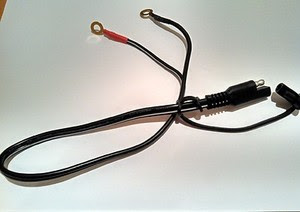 BATTERY TENDER QUICK CONNECT CABLE W/ SAE 2 PIN RING ...
