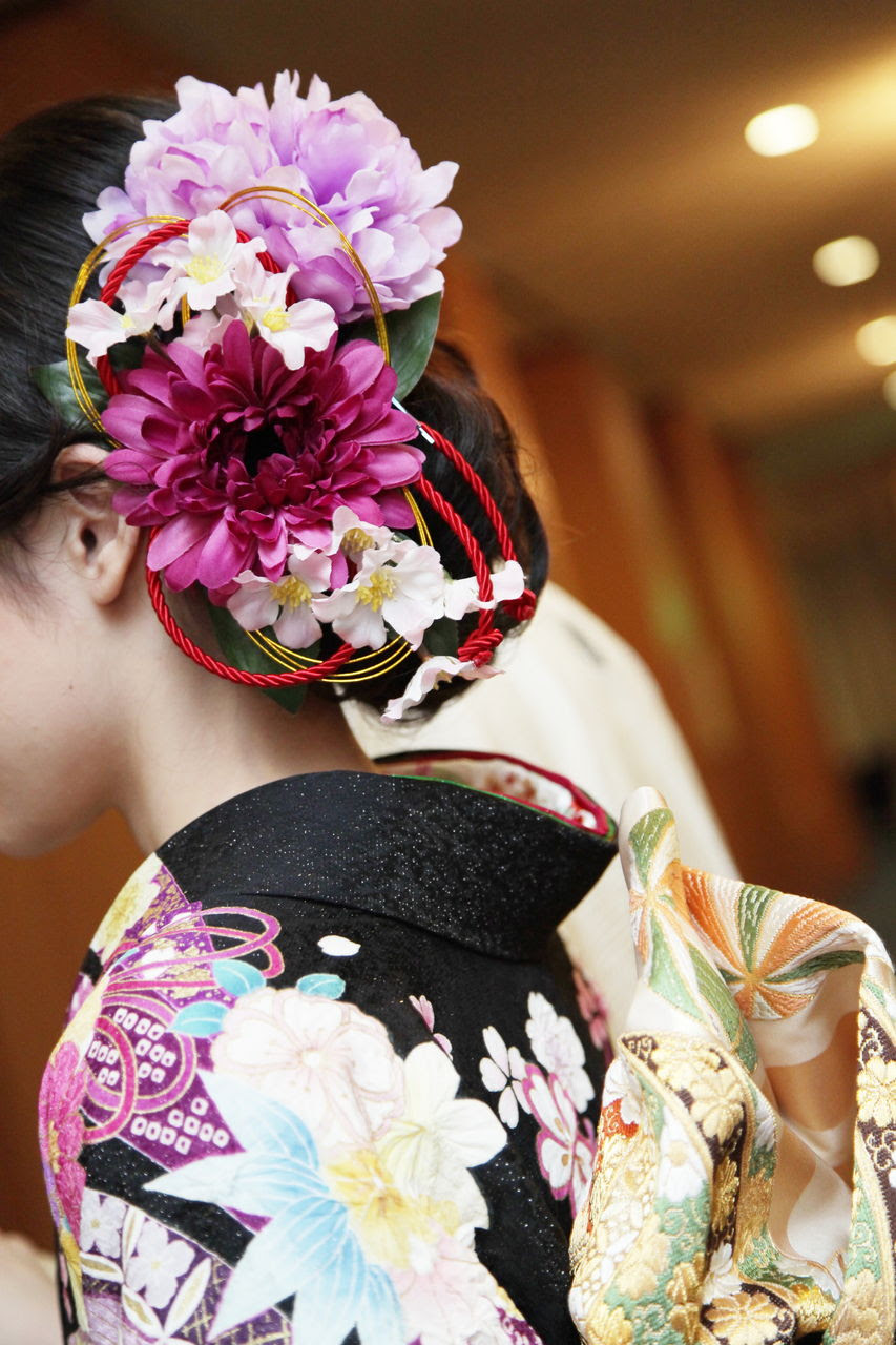 艶やかな花嫁さん 造花職人の花ちょす日々