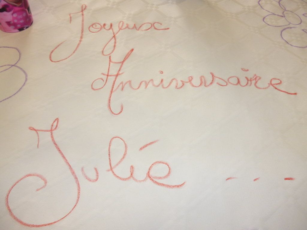 Bon Anniversaire Julie Le Blog De La Vie Au Jardin Denfants Municipal De Six Fours Les Plages