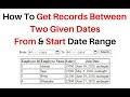 Django Data range  search example