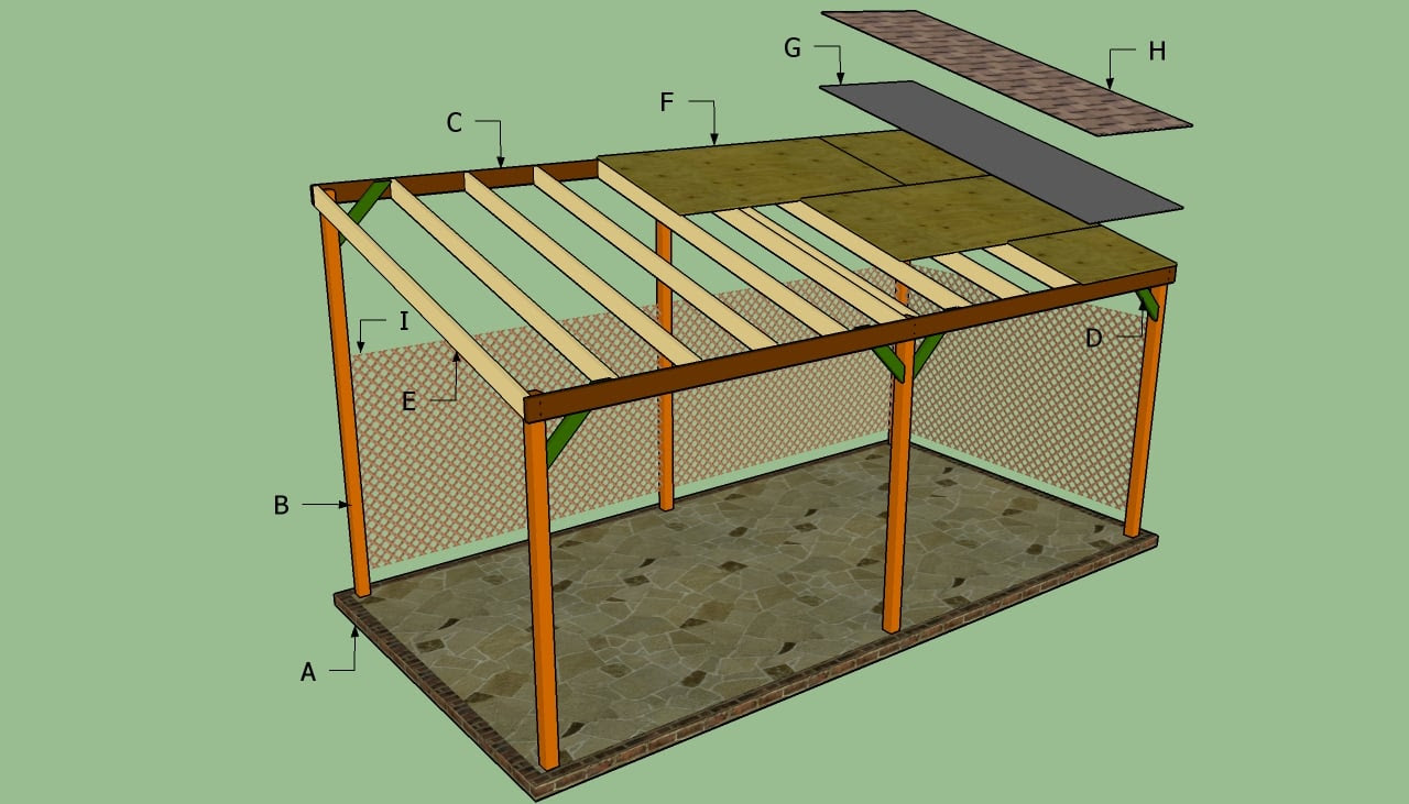 Lean to Building Plans