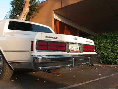 1988 Chevrolet Caprice Classic Brougham LS with Series 40 TRUE Dual Exhaust.