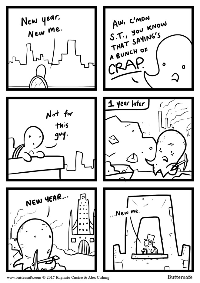 Buttersafe » New Year, New Me