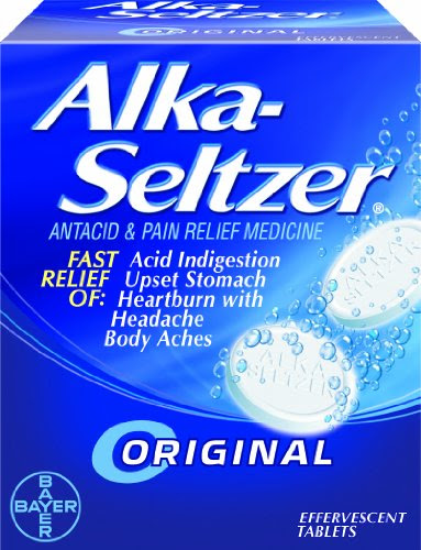 Alka-Seltzer Original Effervescent Tablets with Aspirin, 36-count Boxes (Pack of 3)