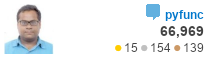 profile for pyfunc at Stack Overflow, Q&A for professional and enthusiast programmers