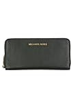 Michael Kors Bedford Black Leather Continental Wallet