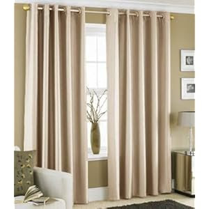 sale Eclipse Eyelet Blackout Curtains Cream 90x90 Online Store