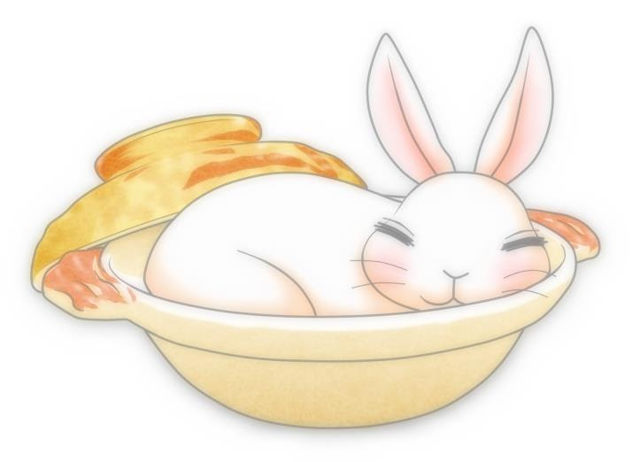 うさぎ鍋イラスト素材 Kmsys卯年賀状イラスト素材集