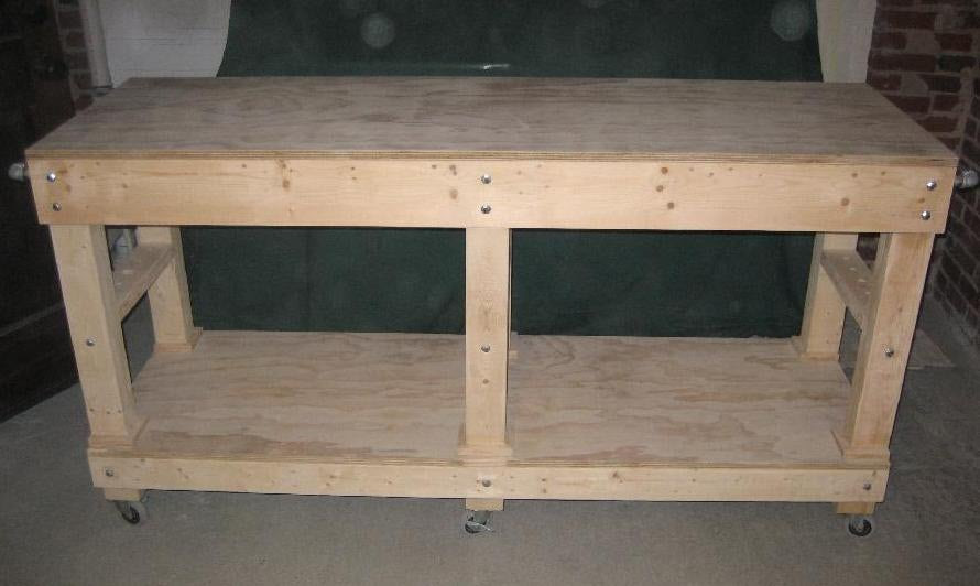 Garage Workbench Plans
