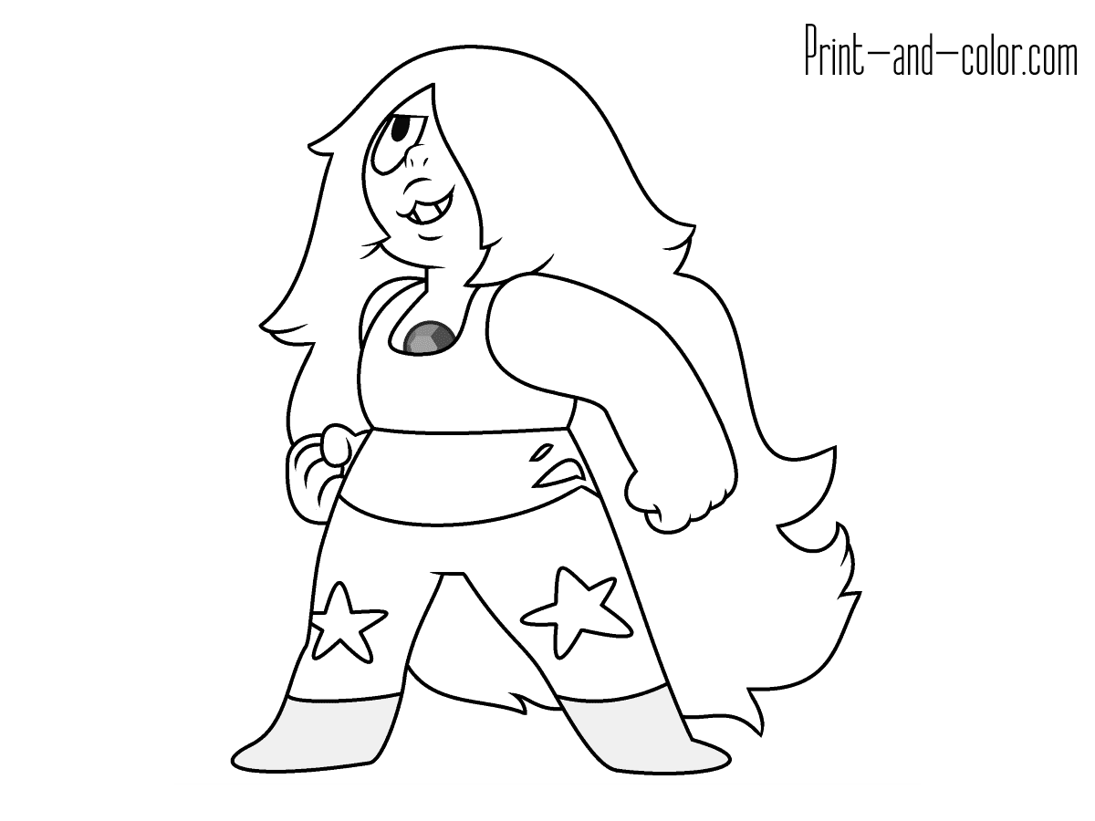 Download Steven Universe Coloring Pages Print And Color Com