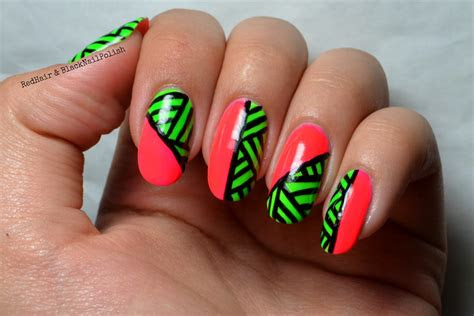 neon nail designs pccala