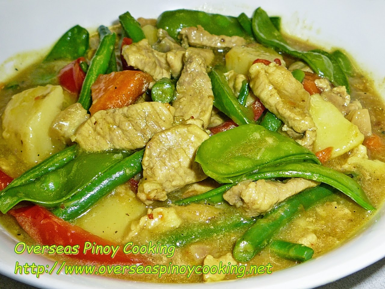Pinoy Pork Curry