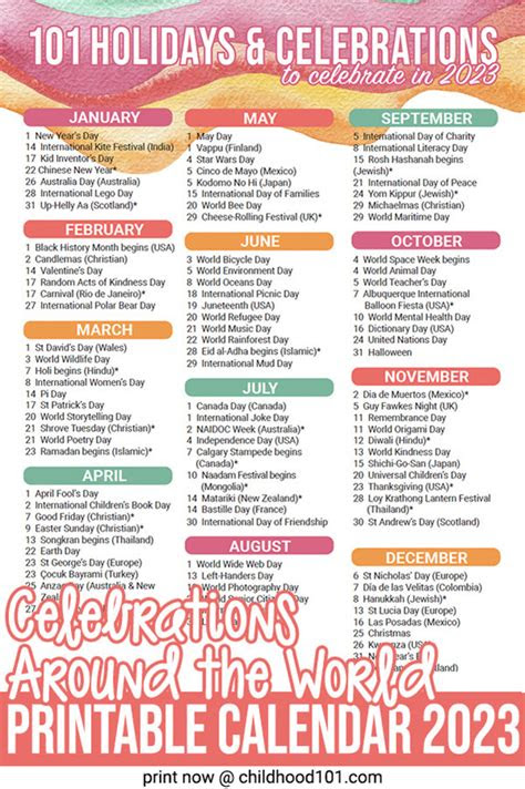  2023 calendar holiday dates get calendar 2023 update