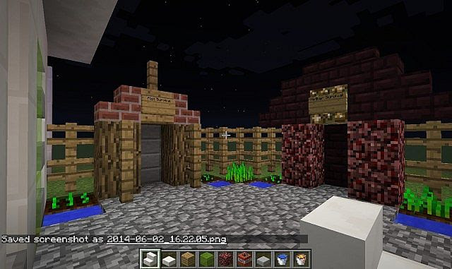 Small Server Lobby Minecraft Project