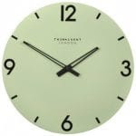 Mint And Copper Kitchen Clock