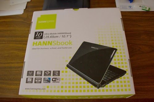 Unboxing Hannspree Hannsbook