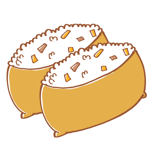 いなりずしのイラスト かわいいフリー素材が無料のイラストレイン