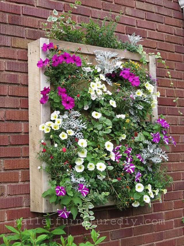 Pallet Wood Planters | 101 Pallets