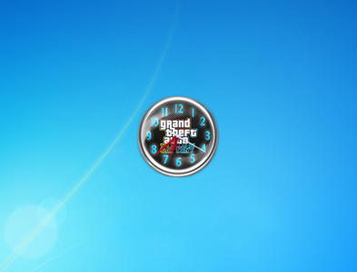 Grand Theft Auto IV Gadget for Windows 7 