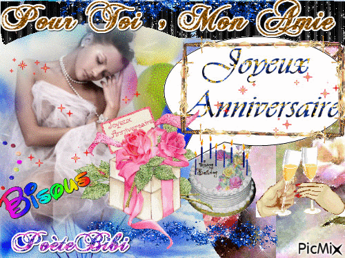 Bon Anniversaire Mon Ami Translate Yuonne