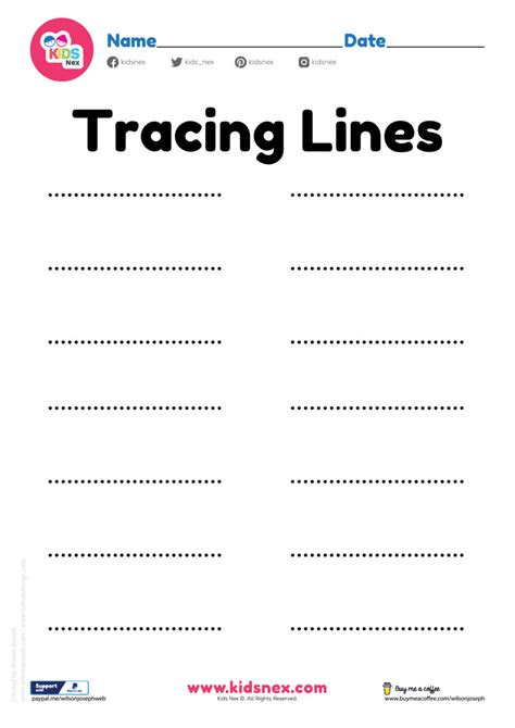 Preschool worksheets / free printable worksheets. tracing lines worksheet free printable pdf