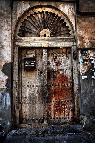 OLD ARABIC DOOR by NO SUGAR ADDED.
