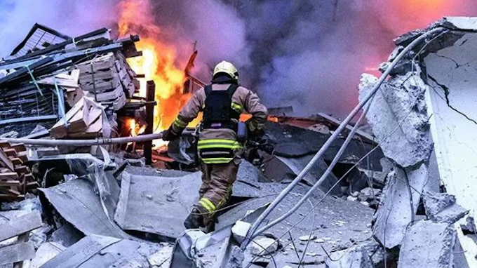 Ukraine sees 'Biggest' air strike by Russia