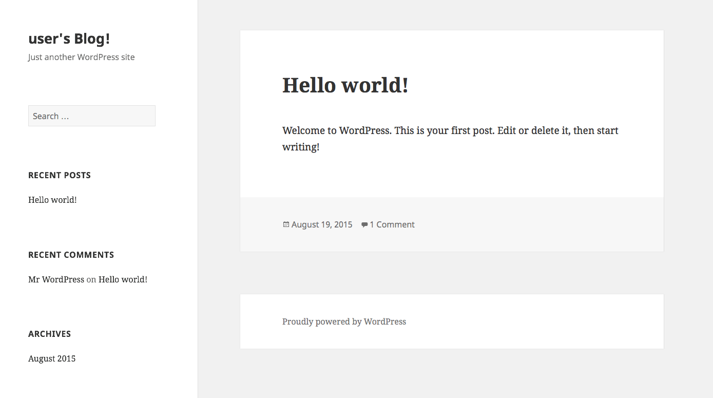 new-wordpress-site