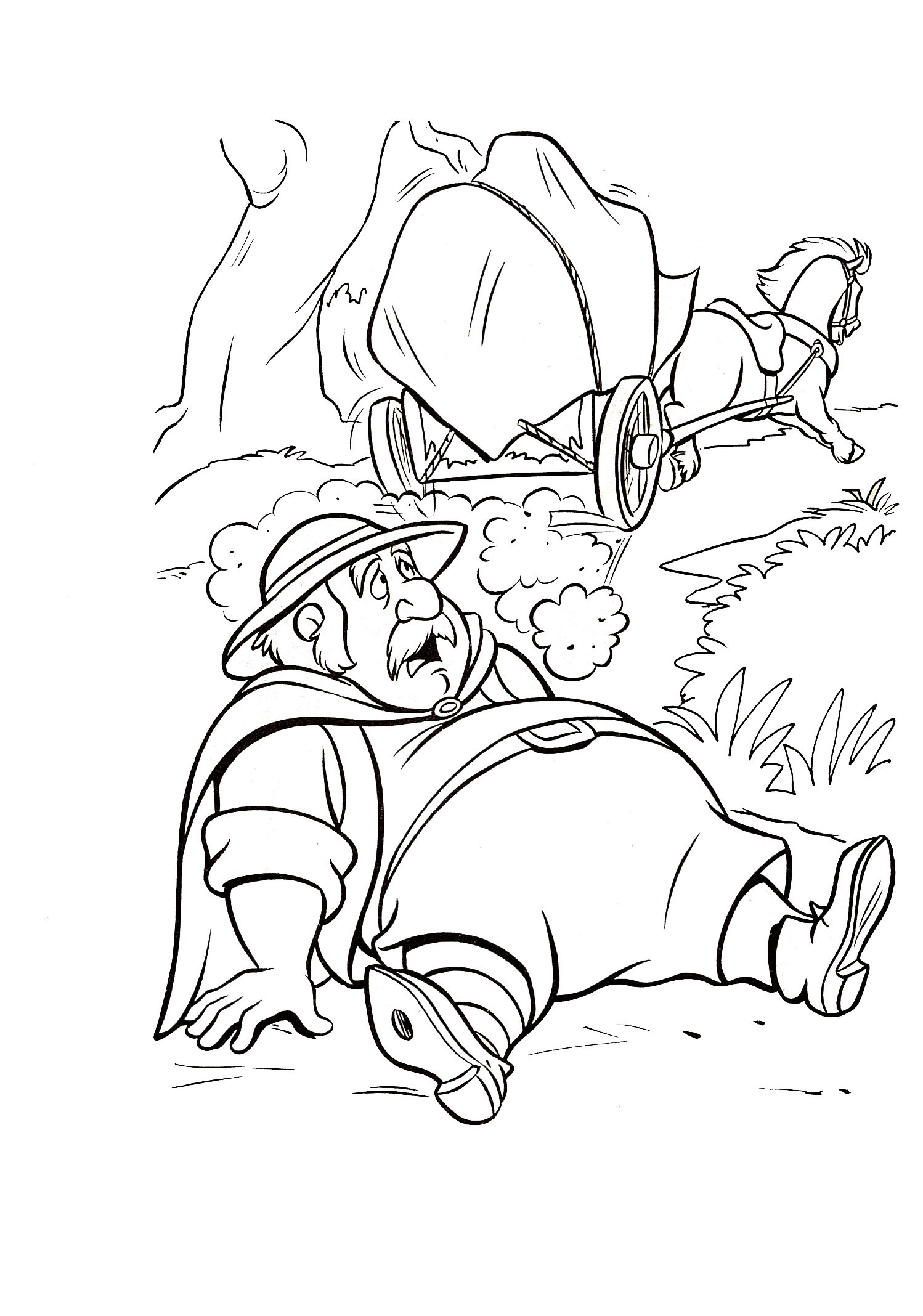 La bella e la Bestia coloring book009