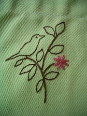 Susi's Apron close up