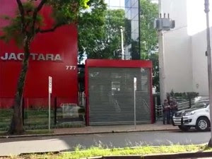 Empresa Jacitara foi um dos locais investigados pelo Gaeco em Campinas (Foto: Reprodução / EPTV)