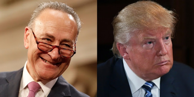 Sen. Chuck Schumer Burns Trump With Spotify Playlist