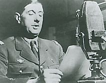 De Gaulle à la radio de Londres