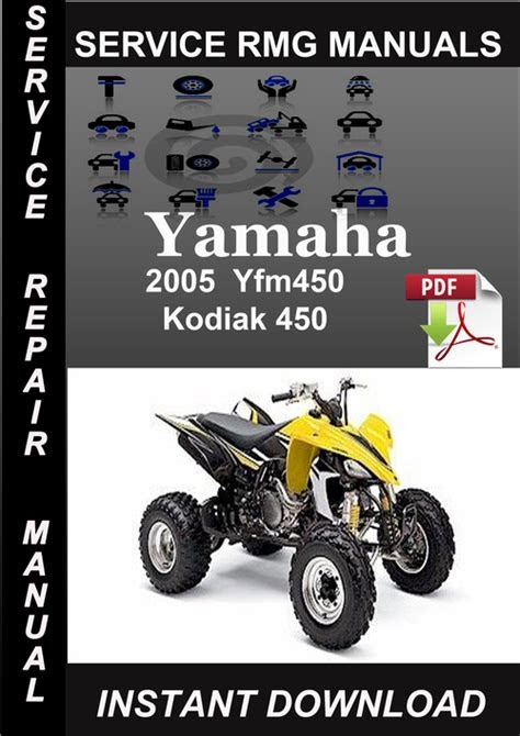 eBook Yamaha Yfm450 Kodiak 2005 Service And Repair Manual