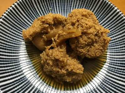 Bassingかわら版blog シイラのフライと卵の煮付け