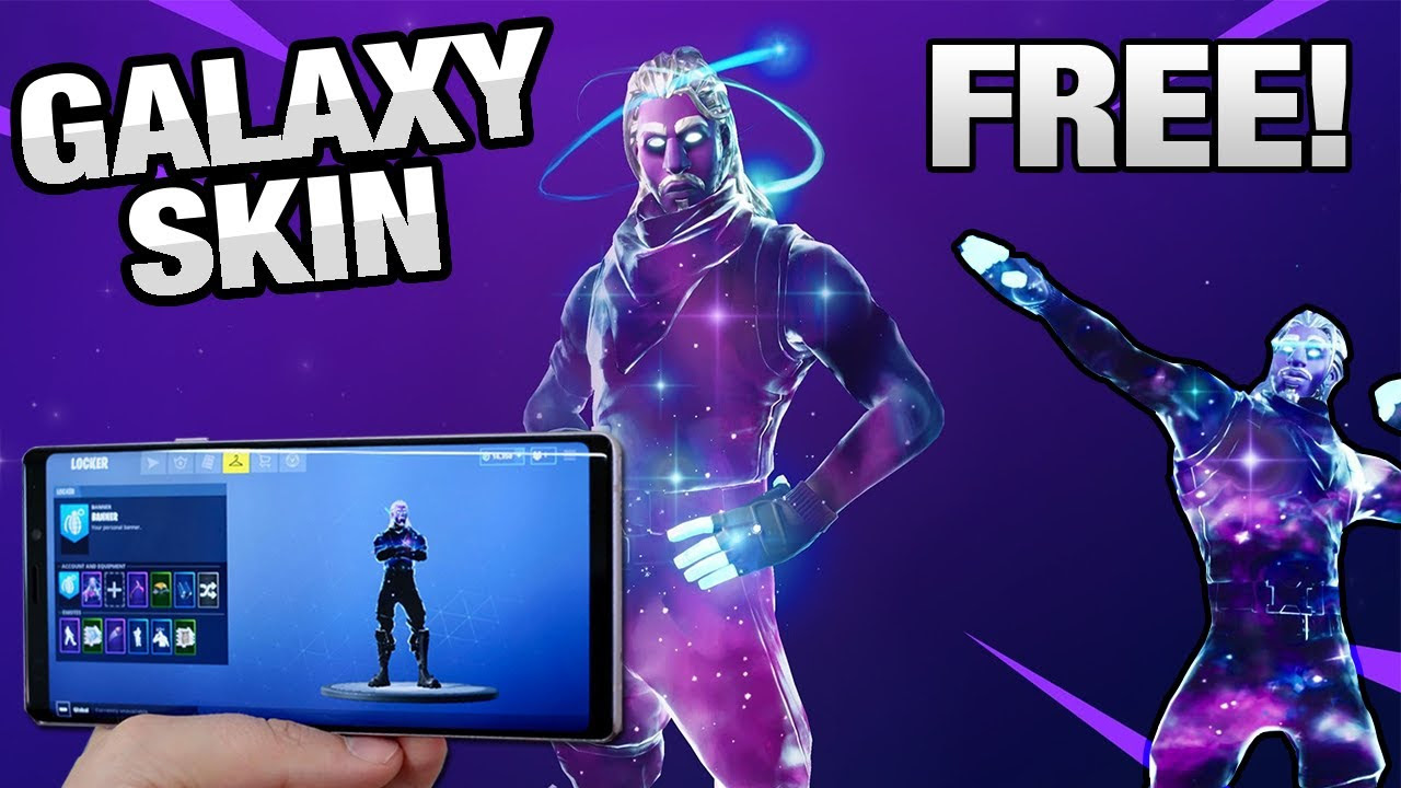Galaxy skin fortnite s9