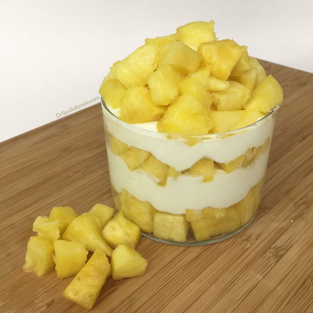 Pineapple Protein Yogurt Dr. Sara Solomon Pineapple Protein Yogurt Dr. Sara Solomon